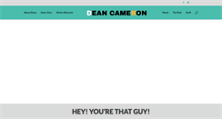Desktop Screenshot of deancameron.com